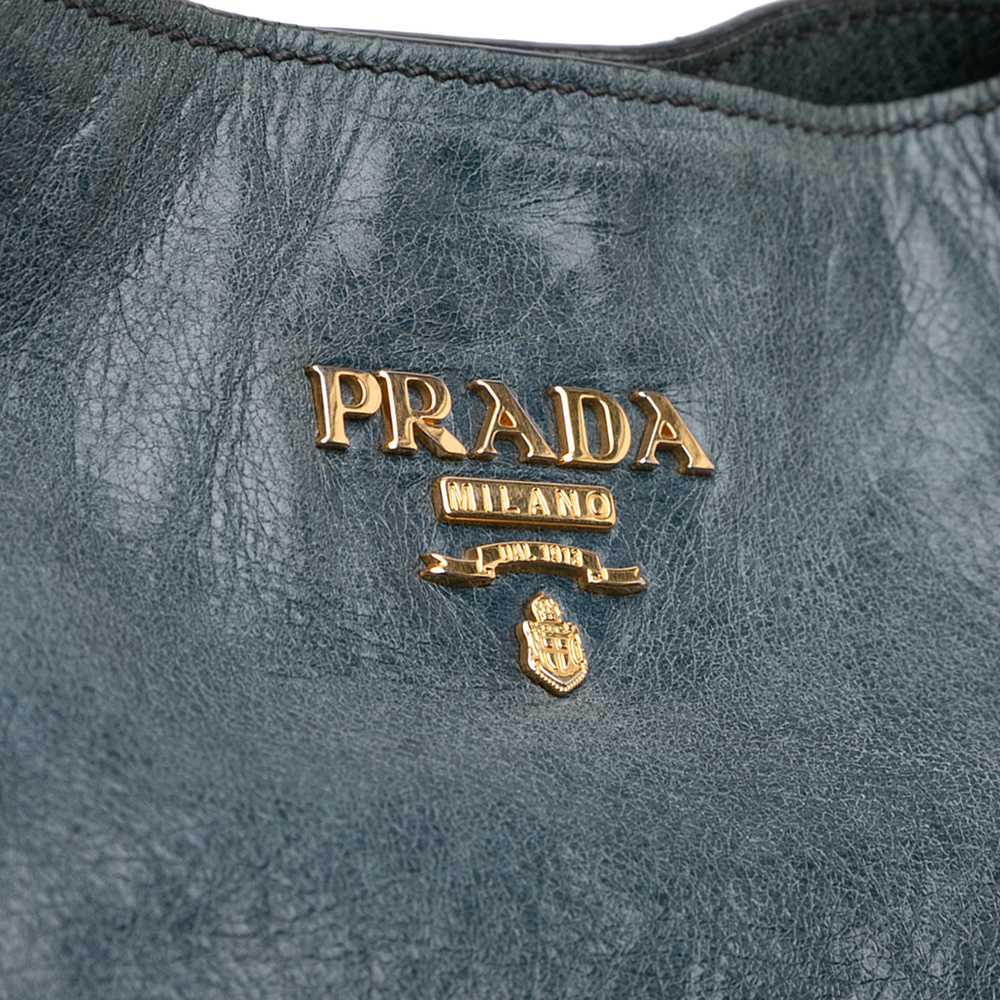 Pre-Loved Prada Vitello Daino Hobo - Picture 7 of 10